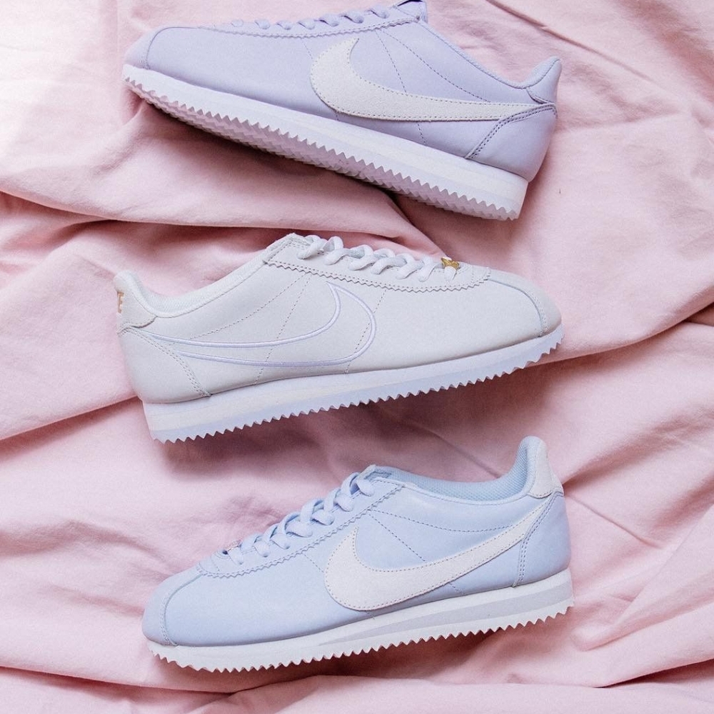 lilac nike cortez